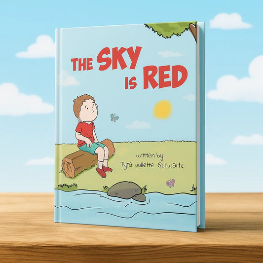 "The Sky is Red" Kids Book